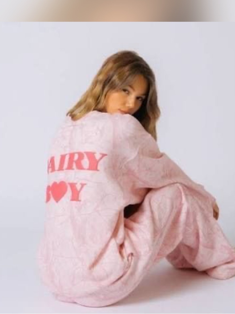 Diary boy Pink camo set
